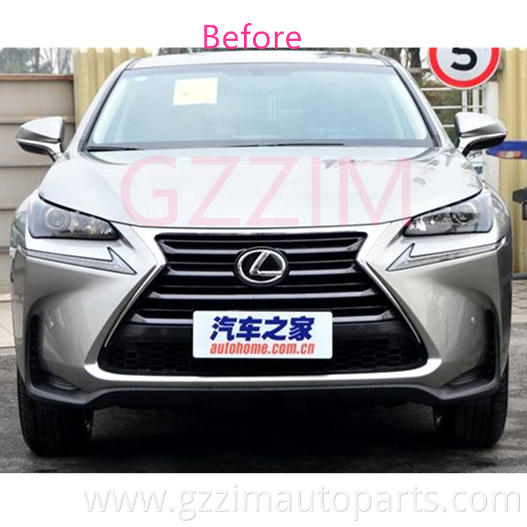 Auto Parts Front Body kit For Lexus NX 2015 to 2018 Sports Style Sports Grille